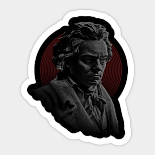 Ludwig van Beethoven Shirt Sticker